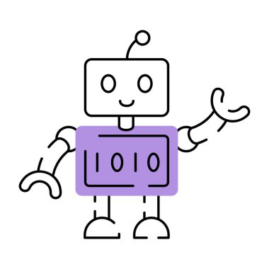 ai gelişimini temsil eden yarım yamalak bir resim