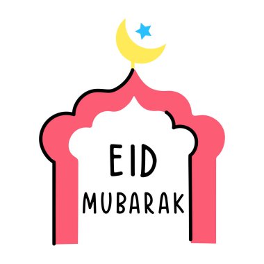 İslami kubbe çiziminin bir simgesi