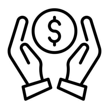 Para çizgisi tasarımının bir simgesi