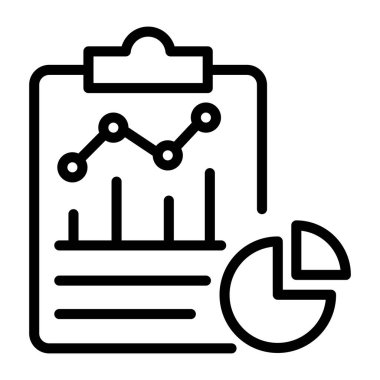 Bir iş dosyası dizaynının simgesi