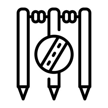 Kalelerin düzenlenebilir doğrusal simgesi