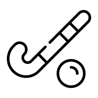 Hokeyin doğrusal simgesini kullanmak kolay