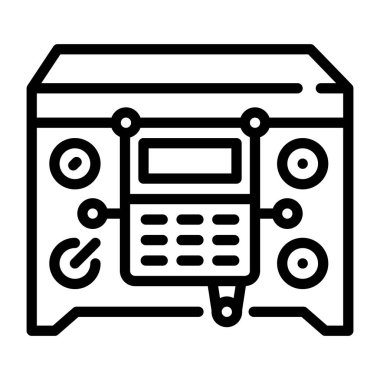 Dolabın moda satır simgesi