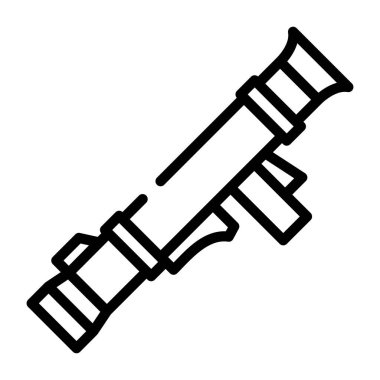 Ordu savaşları için roket fırlatıcı, satır simgesi