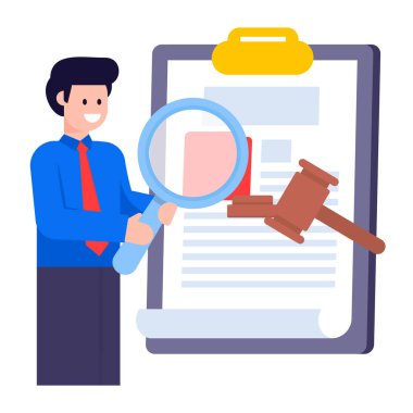 Düz illüstrasyon arama raporunu gösteriyor