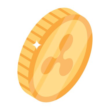 Bir dalgalanma izometrik simgesi düzenlenebilir ve kullanışlıdır