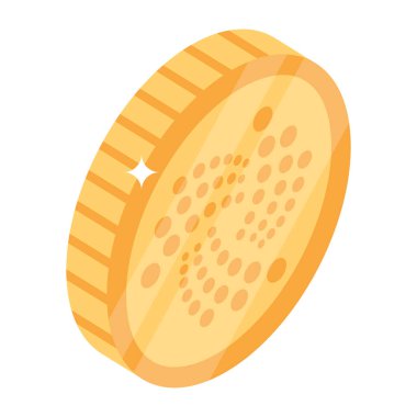 Üç boyutlu dizayn edilmiş iyi tasarlanmış bir iota simgesi