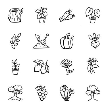 Ormanlaşma ve Bitki İmha Simgeleri