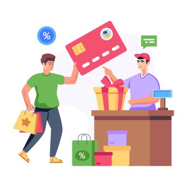 Mega satışın birinci sınıf düz çizimi