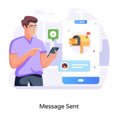 Gönderilen ileti düz vektörünün görüntüsü