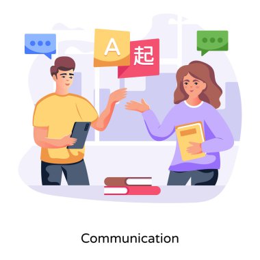 Eşsiz düz iletişim çizimi