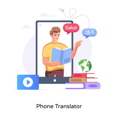 Telefon çevirmeninin en iyi düz çizimi