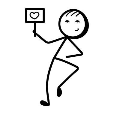 Protestocuların şu kusurlu ikonuna bir bakın.