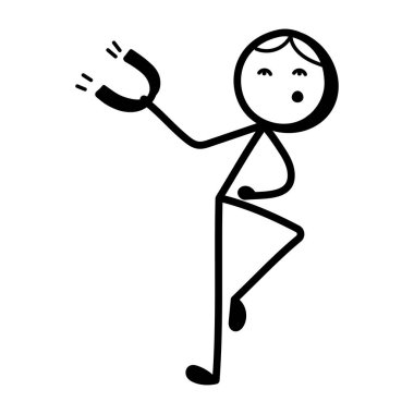 Şu manyetizmanın karalama simgesine bir bakın.