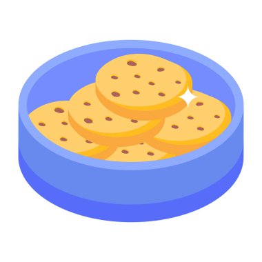 Kurabiyelerin bu inanılmaz izometrik simgesini yakala