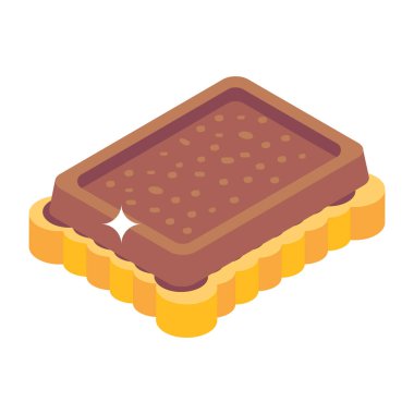 Kurabiyelerin bu inanılmaz izometrik simgesini yakala