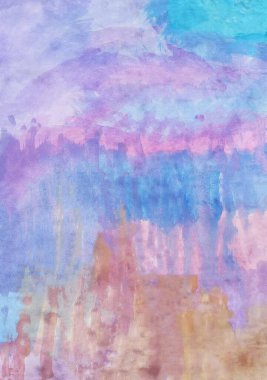 El çizimi suluboya arkaplan. Suluboya resim.