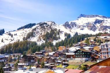 Murren, Jungfrau bölge, İsviçre.
