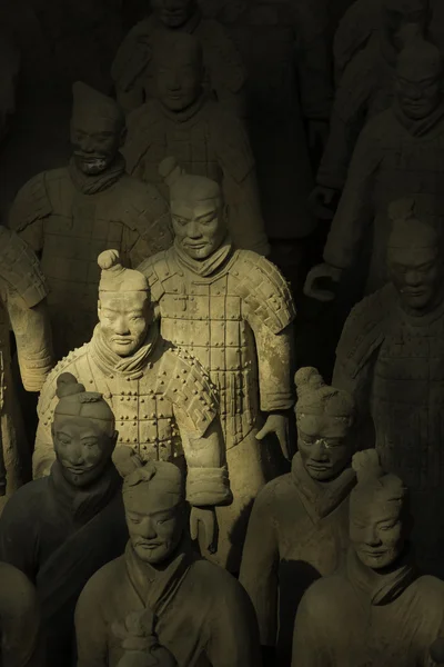 Terracotta Army is a collection of terracotta sculptures depicting the armies of Qin Shi Huang, the first Emperor of China. 210-209 B