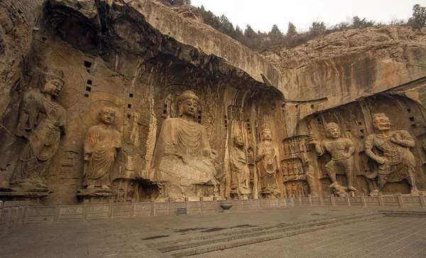 Jaskinie dziesięciu tysięcy buddów — Zdjęcie stockowe