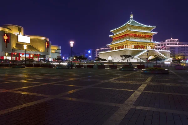 Klocktornet i xi'an — Stockfoto