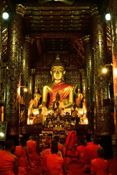 Wat Xieng thong tempel, Luang Pra bang, Laos — Stockfoto