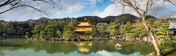 Złoty Pawilon (świątyni Kinkakuji) — Zdjęcie stockowe