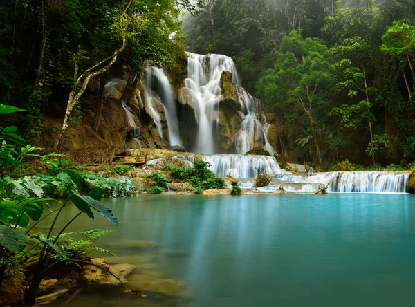 Kuang Si Waterfall, Luang prabang, Laos — Stock Photo, Image