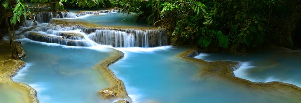 Kuang Si Waterfall, Luang prabang, Laos — Stock Photo, Image