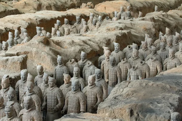 The Terracotta army Stock Image
