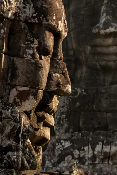Il volto di Bayon, Tempio di Angkor Thom — Foto Stock