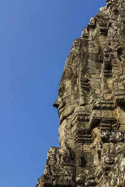 Twarz Bayon, świątyni Angkor Thom — Zdjęcie stockowe