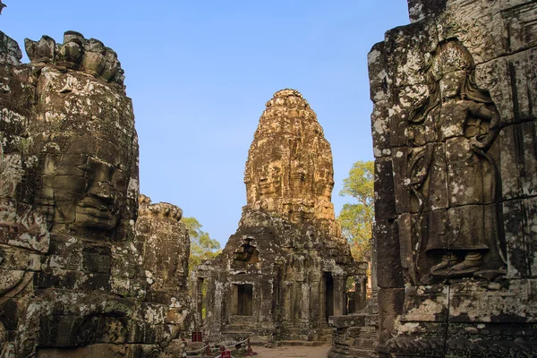 Templo de Bayon, Siem reab — Foto de Stock