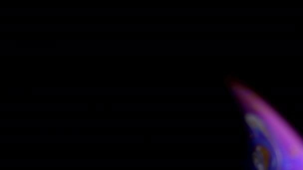 Cerah Berwarna Warni Bergerak Dalam Cahaya — Stok Video