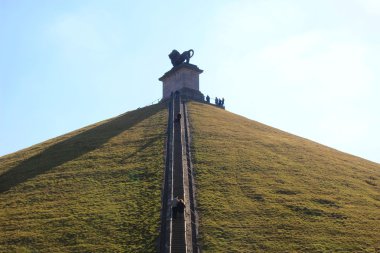 The Lion's Mound, Waterloo clipart