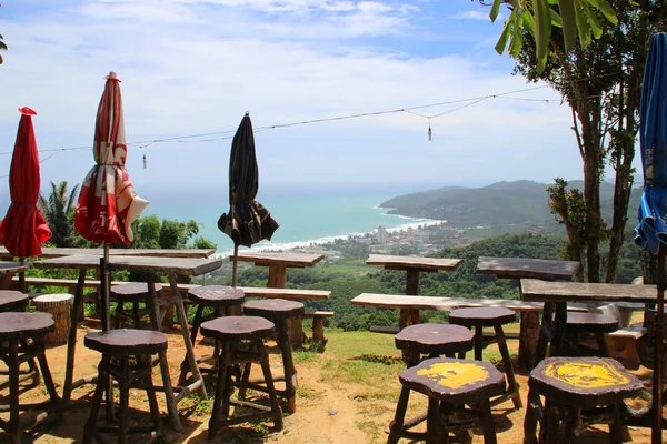 Vista sobre o mercado — Fotografia de Stock