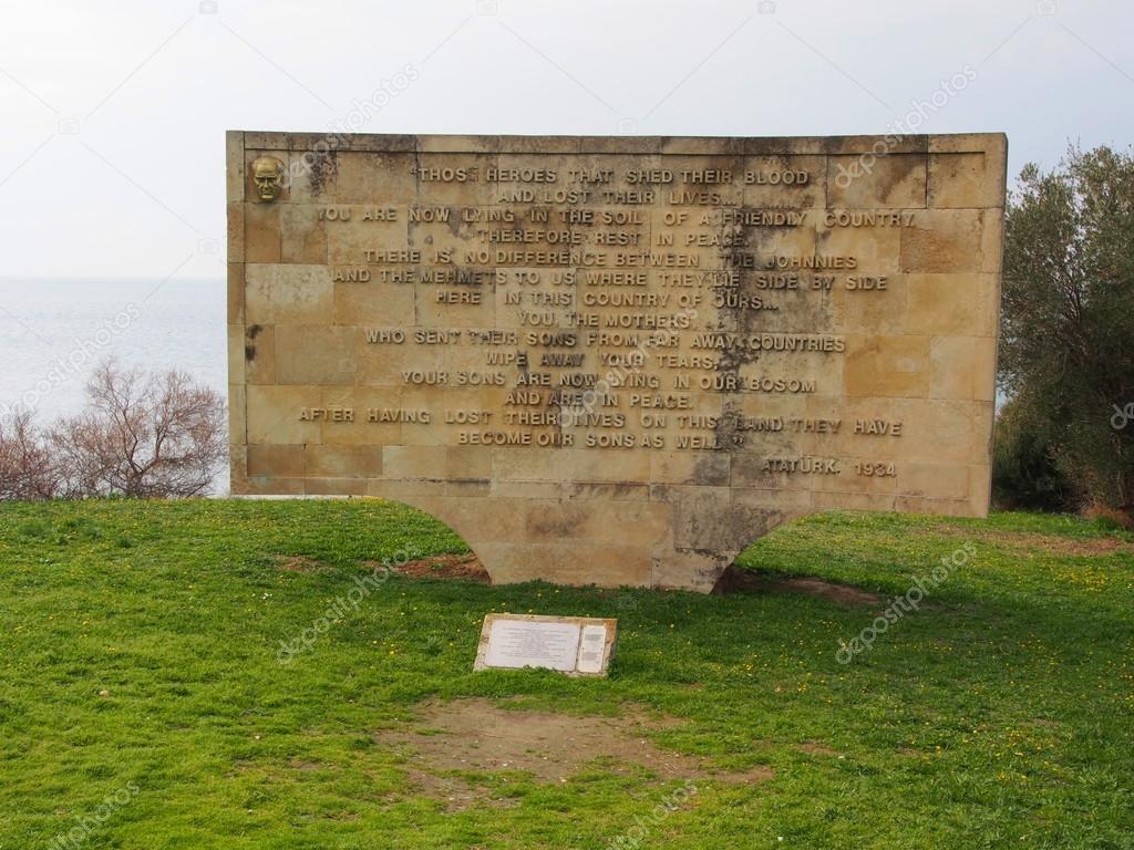 Kabatepe Ari Burnu Beach Memorial, Gallipoli