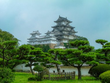 Himeji kale Bahçe