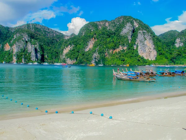 Baía de Ton Sai Ilha Phi Phi — Fotografia de Stock