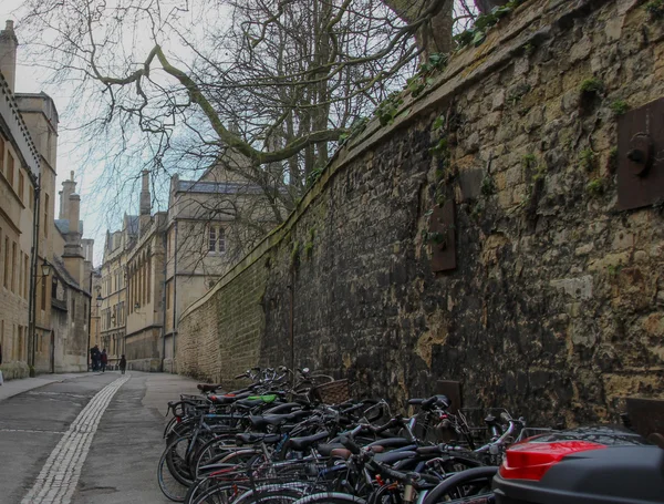 Staré ulice Oxford, Spojené království — Stock fotografie