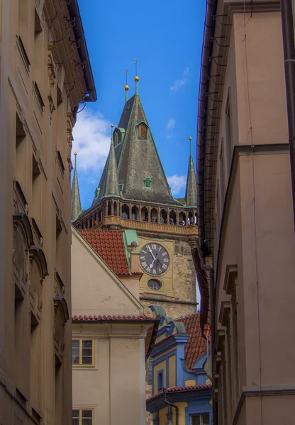 The Clock Tower, Prague — стокове фото