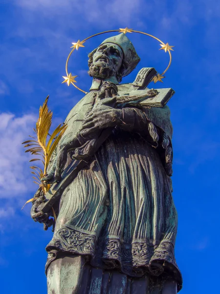Świętego Jana Nepomucena statua — Zdjęcie stockowe