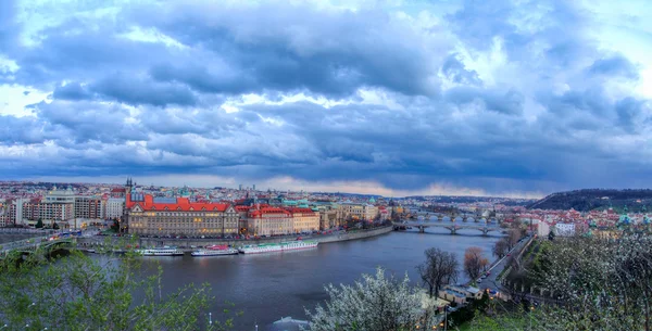 Řeka Vltava, Praha — Stock fotografie