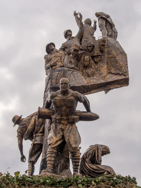 Pomnik zwycięstwa w Echeban — Zdjęcie stockowe