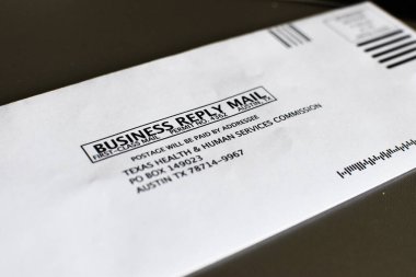 İş Mektupları, Birinci Sınıf, Teksas Sağlık ve İnsani Hizmetler Komisyonu Austin 'de