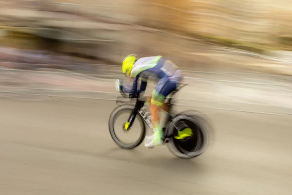 Burgos Spanien August 2021 Radrennen Der Spanien Rundfahrt Einzelzeitfahren Zum — Stockfoto