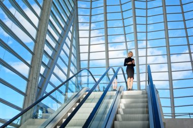 Smart female managing director