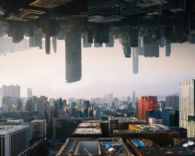 gelişmiş, hava, alternatif, mimari, bina, iş, şehir, şehir, konsept, inşaat, çağdaş, kurumsal, tasarım, boyut, bölge, şehir merkezi, evrim, fantezi, kurgu, gelecek, galaksi, yerçekimi, yüksek yükselme, büyük, varsayımsal