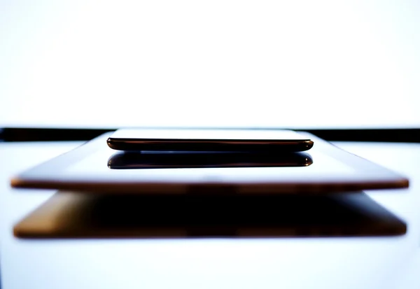 Close up shot with smart phone — Stock Photo, Image