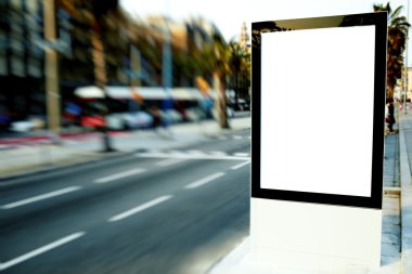 dusk üzerinde kopya alanı ile billboard